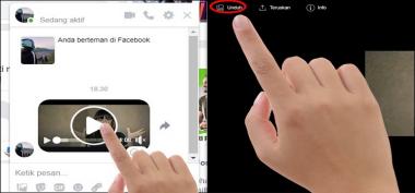 Cara Menyimpan Video dari Facebook Messenger