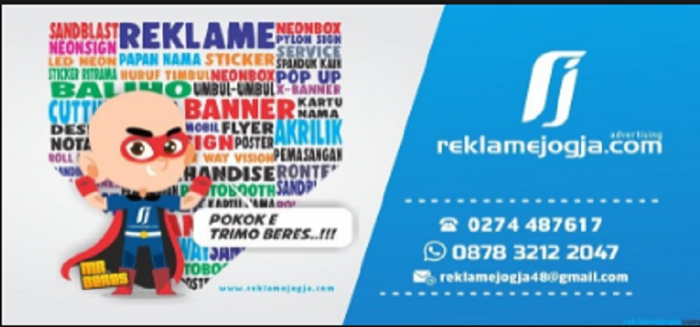 Huruf Timbul Jogja yang Berkualitas dan Terlaris