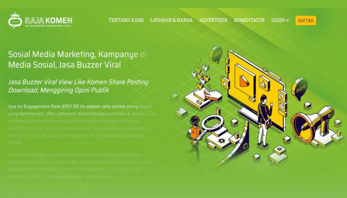 Jasa Buzzer sebagai Instrumen Pendukung Distribusi Konten Digital