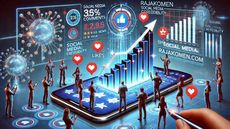 Mengapa RajaKomen.com Bisa Meningkatkan Kredibilitas Akun Sosial Media Anda?