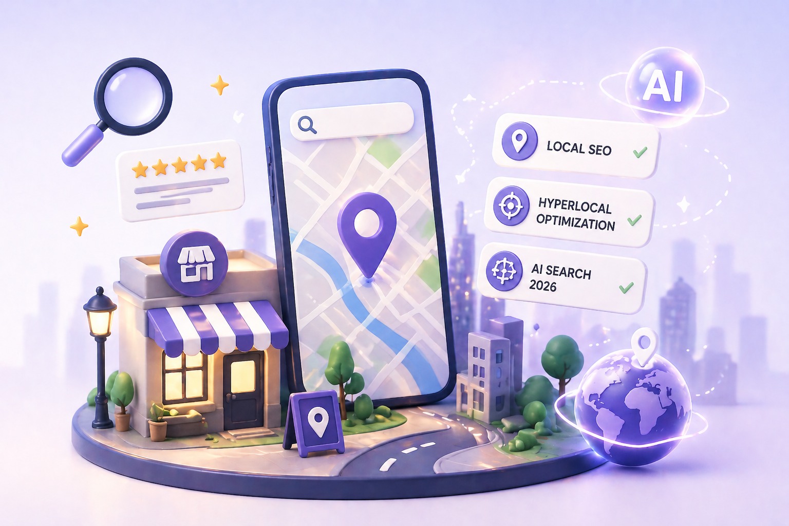 Strategi AI Hyperlocal Search Intent Mapping untuk Meningkatkan Akurasi SEO Lokal di Era 2026