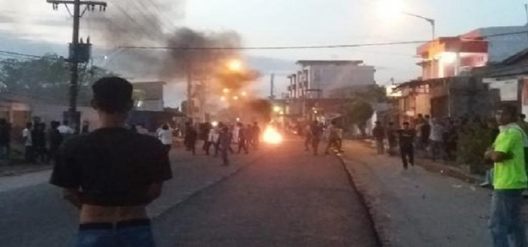 Medan Mencekam, Puluhan Kios Dibakar dan Dijarah, Ternyata Ini Penyebabnya