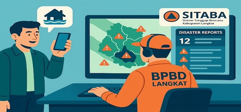 Mengenal Sistem Tanggap Bencana Kabupaten Langkat