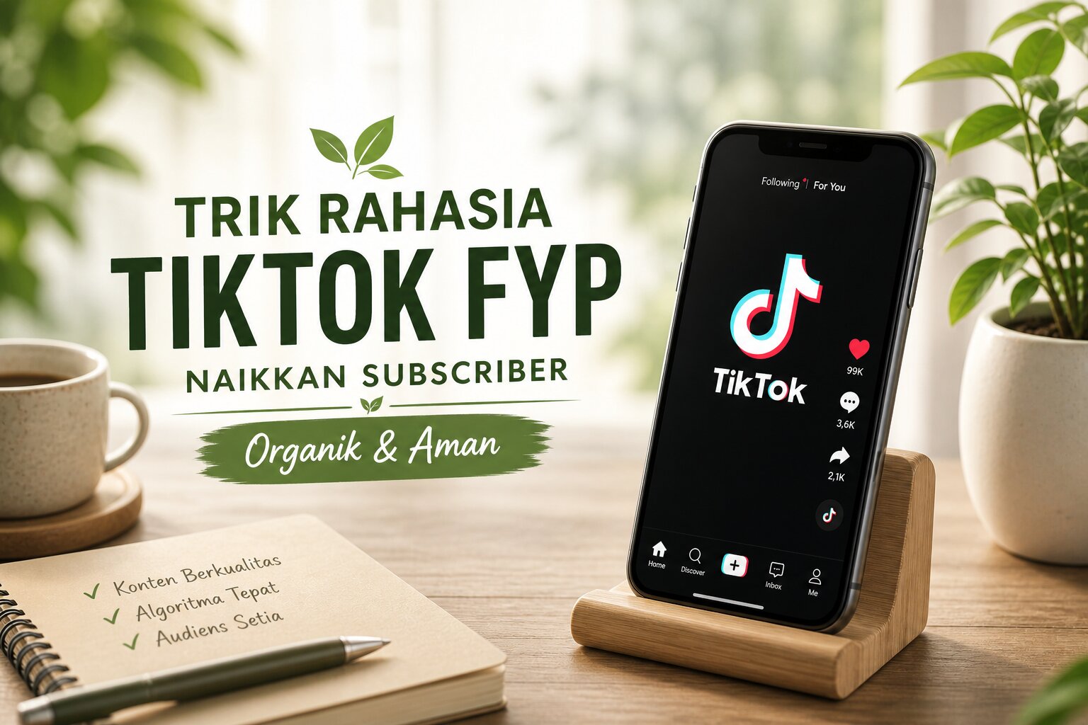 Sistem Audit Harian TikTok 2026 untuk Meningkatkan FYP Stabil dan Subscriber Organik Berbasis Evaluasi Algoritmik