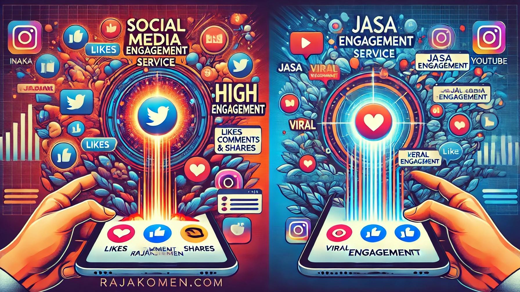 RajaKomen.com vs Jasa Engagement Lain: Pilihan Mana yang Lebih Menguntungkan untuk Bisnis Anda?