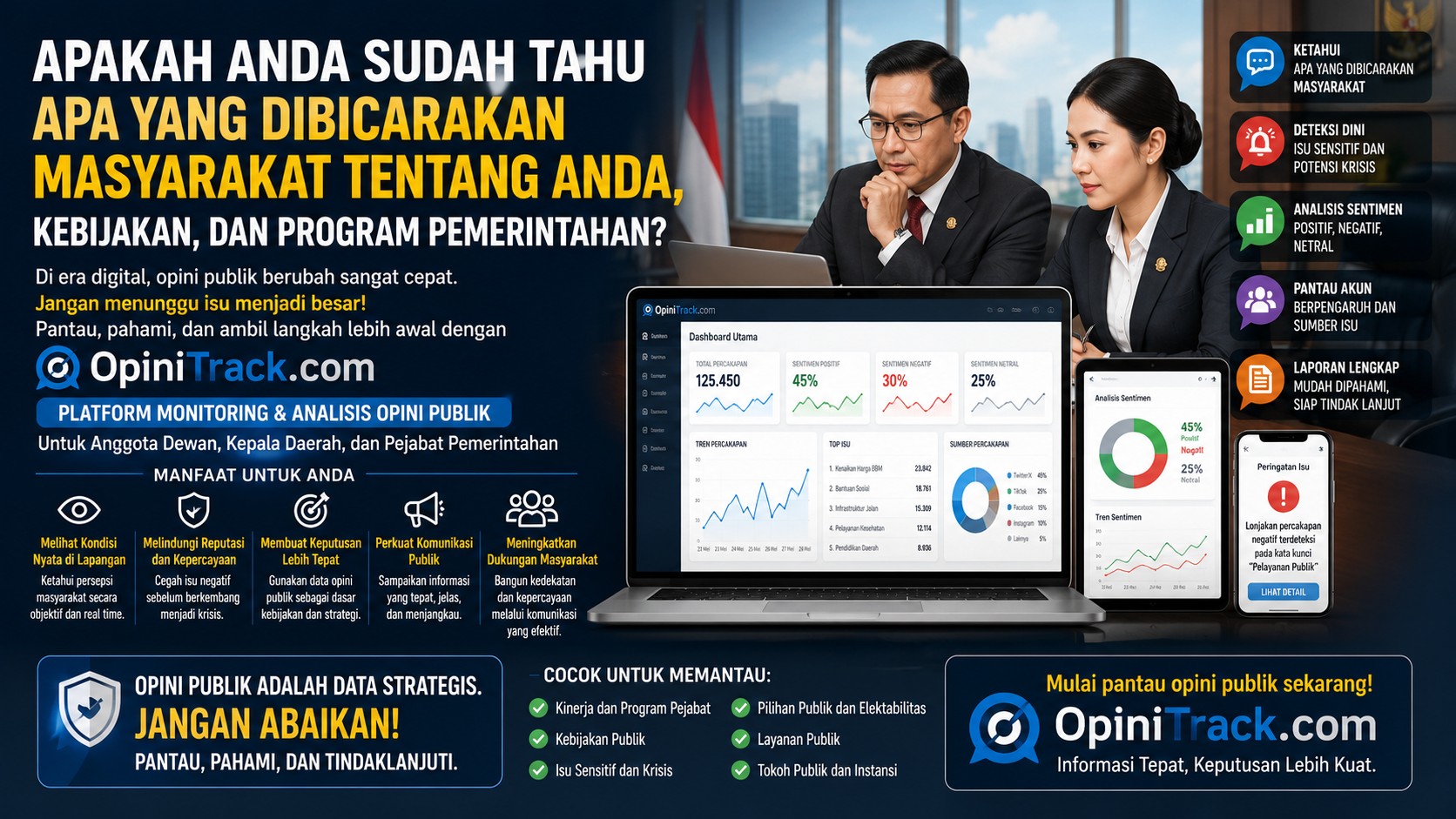 Apakah Anggota Dewan dan Pejabat Pemerintahan Sudah Tahu Apa yang Sebenarnya Dibicarakan Masyarakat tentang Mereka?